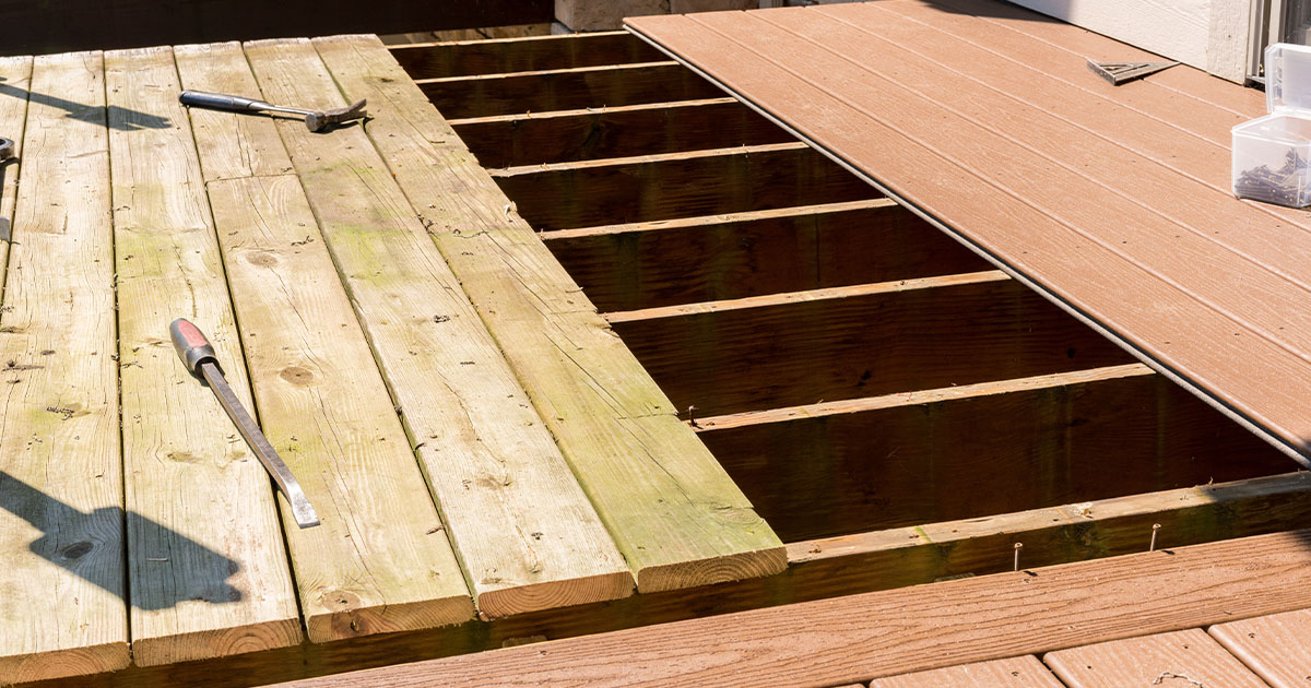 Wood Vs Composite Decking For The Weather In Maryland