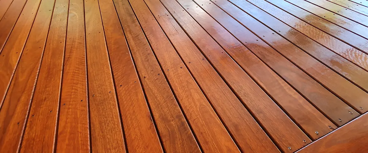 Spraying Deck Stain Vs Rolling In Annapolis, MD